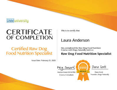 personalized dog nutrition coaching