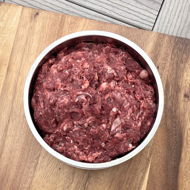 freeze dried beef dog food